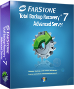 Total Backup Recovery 7 Advanced Server box screen shot