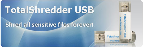 Shred all sensitive files forever